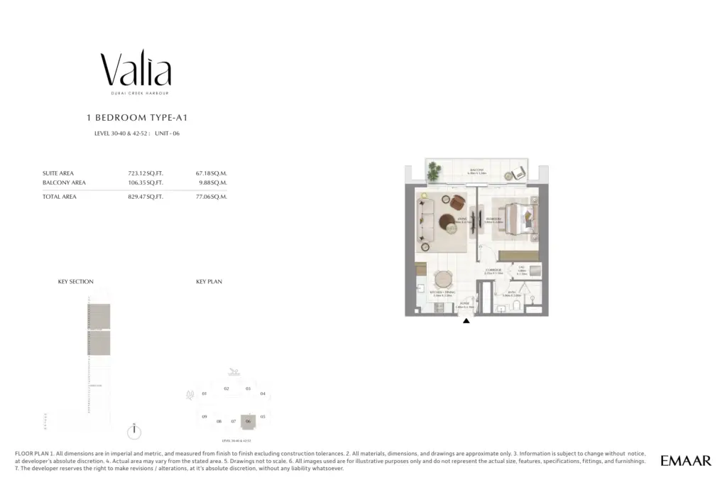 1 Bedroom Apartment