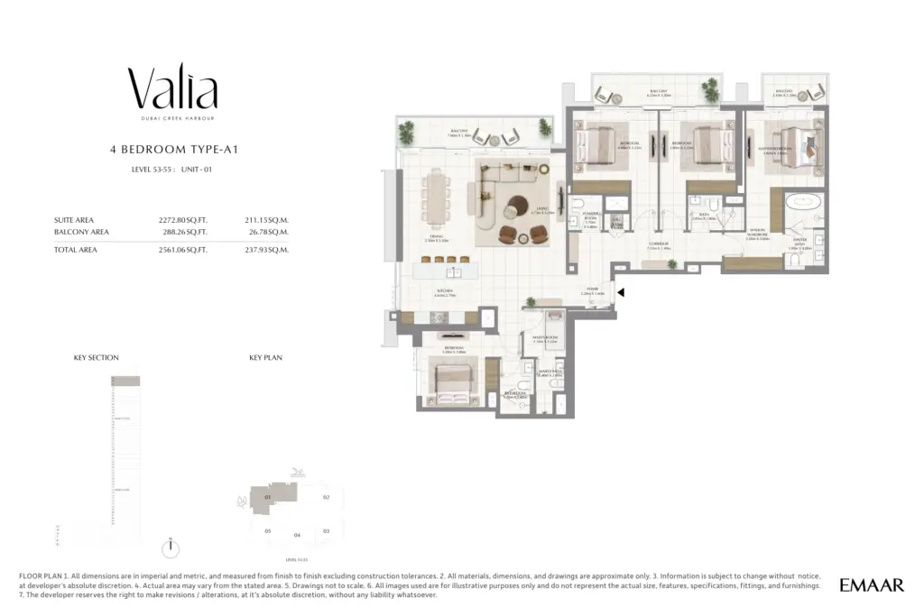4 Bedroom Apartment