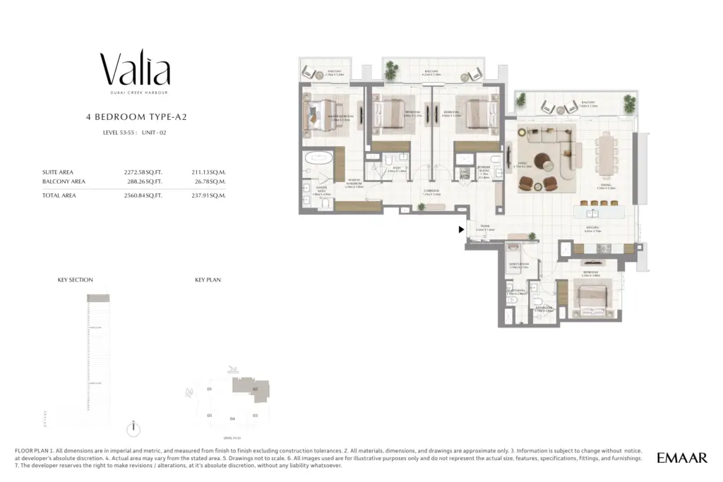 4 Bedroom Apartment