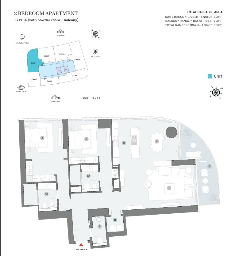 2 Bedrooms