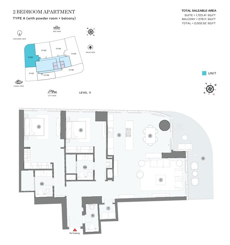 2 Bedrooms