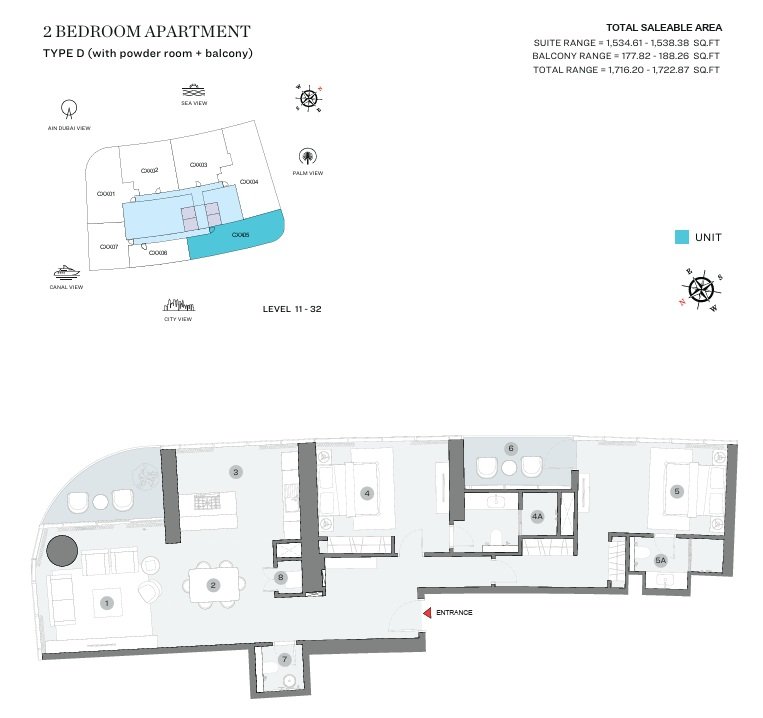 2 Bedrooms