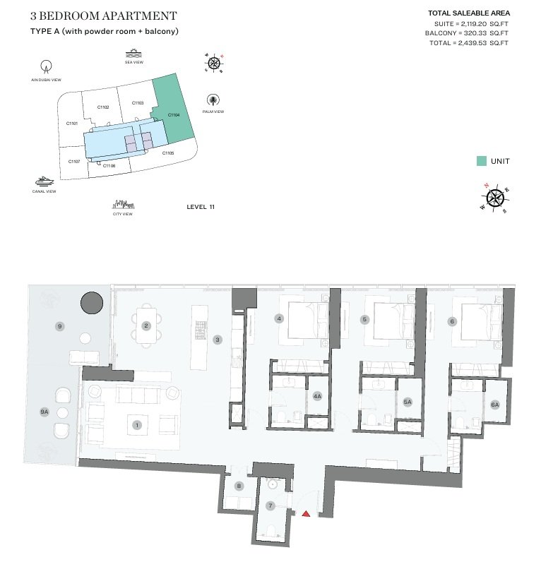 3 Bedrooms