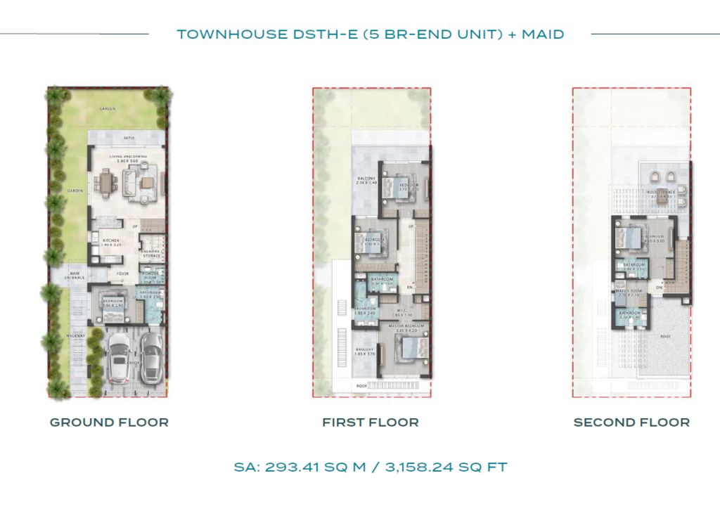 Townhouse DSTH-E - End Unit + Maid