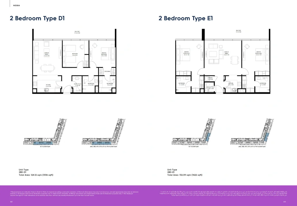 2 Bedrooms