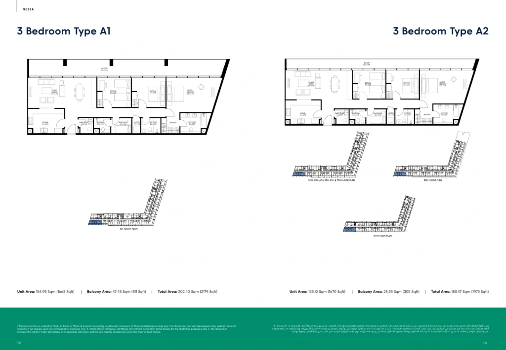 3 Bedrooms